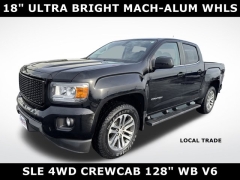 Used 2015  GMC Canyon 4WD Crew Cab SLE at Mike Burkart Ford near Plymouth&comma; WI
