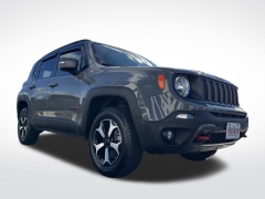 Used 2021  Jeep Renegade Trailhawk 4x4 at Mike Burkart Ford near Plymouth, WI
