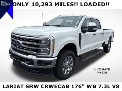  2023 Ford Super Duty F-350 4WD LARIAT Crew Cab SRW 8' Box at Mike Burkart Ford near Plymouth, WI