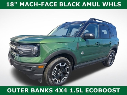 Used 2024 Ford Bronco Sport Outer Banks 4x4 at Mike Burkart Ford near Plymouth, WI