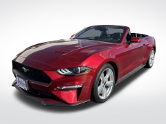 Used 2018  Ford Mustang EcoBoost Convertible at Mike Burkart Ford near Plymouth, WI