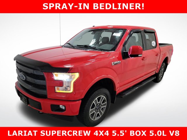 Used 2017  Ford F-150 4WD SuperCrew Box at Mike Burkart Ford near Plymouth, WI