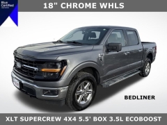 Used 2024  Ford F-150 XLT 4WD SuperCrew Box at Mike Burkart Ford near Plymouth&comma; WI