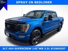 Used 2021 Ford F-150 4WD XLT SuperCrew 5.5' Box at Mike Burkart Ford near Plymouth, WI