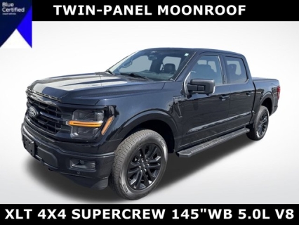 Used 2024 Ford F-150 4WD XLT SuperCrew 5.5' Box at Mike Burkart Ford near Plymouth, WI