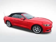 Used 2015 Ford Mustang 2d Convertible EcoBoost Premium at Mike Burkart Ford near Plymouth, WI
