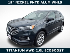 Used 2022 Ford Edge Titanium AWD at Mike Burkart Ford near Plymouth, WI