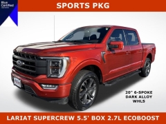 Used 2023  Ford F-150 LARIAT 4WD SuperCrew 5&period;5' Box at Mike Burkart Ford near Plymouth&comma; WI