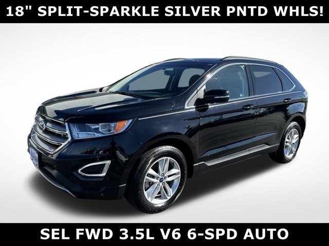 Used 2017  Ford Edge 4d SUV FWD SEL V6 at Mike Burkart Ford near Plymouth, WI
