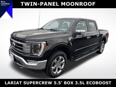 Used 2021 Ford F-150 4WD LARIAT SuperCrew 5.5' Box at Mike Burkart Ford near Plymouth, WI