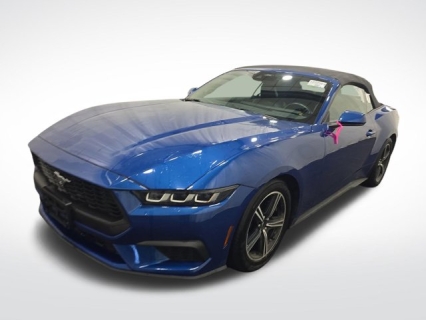 Used 2024 Ford Mustang EcoBoost Convertible at Mike Burkart Ford near Plymouth, WI
