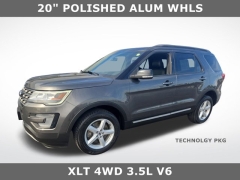 Used 2017 Ford Explorer 4d SUV 4WD XLT at Mike Burkart Ford near Plymouth, WI