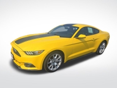 Used 2015 Ford Mustang 2d Fastback EcoBoost Premium at Mike Burkart Ford near Plymouth, WI