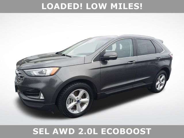 Used 2020  Ford Edge 4d SUV AWD SEL at Mike Burkart Ford near Plymouth, WI