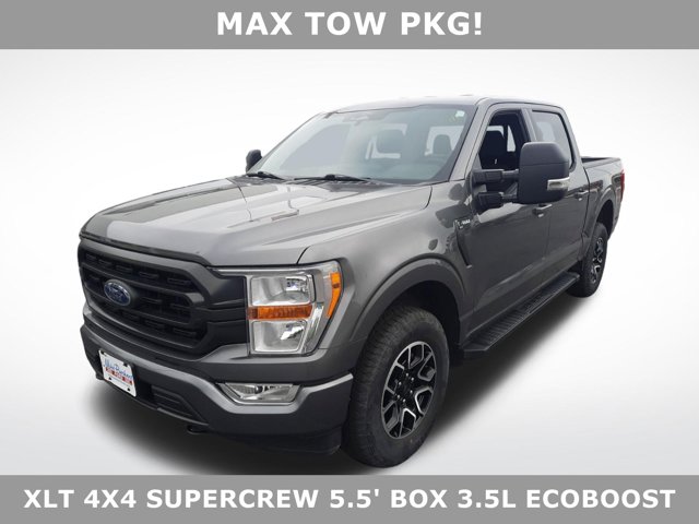 Used 2022  Ford F-150 4WD XLT SuperCrew 5.5' Box at Mike Burkart Ford near Plymouth, WI