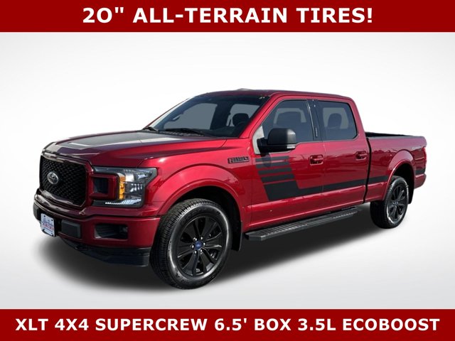 Used 2019  Ford F-150 4WD SuperCrew XLT 6 1/2 at Mike Burkart Ford near Plymouth, WI