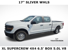 Used 2024  Ford F-150 4WD XL SuperCrew 6.5' Box at Mike Burkart Ford near Plymouth, WI