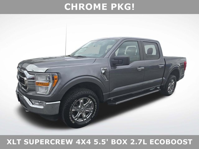 Used 2021  Ford F-150 4WD SuperCrew 5.5' Box at Mike Burkart Ford near Plymouth, WI