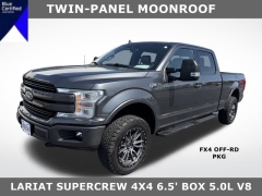 Used 2019 Ford F-150 4WD SuperCrew Lariat 6 1/2 at Mike Burkart Ford near Plymouth, WI