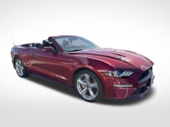 Used 2018  Ford Mustang EcoBoost Convertible at Mike Burkart Ford near Plymouth, WI