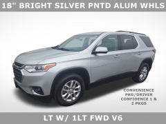 Used 2020 Chevrolet Traverse 4d SUV FWD LT Cloth w/1LT at Mike Burkart Ford near Plymouth, WI