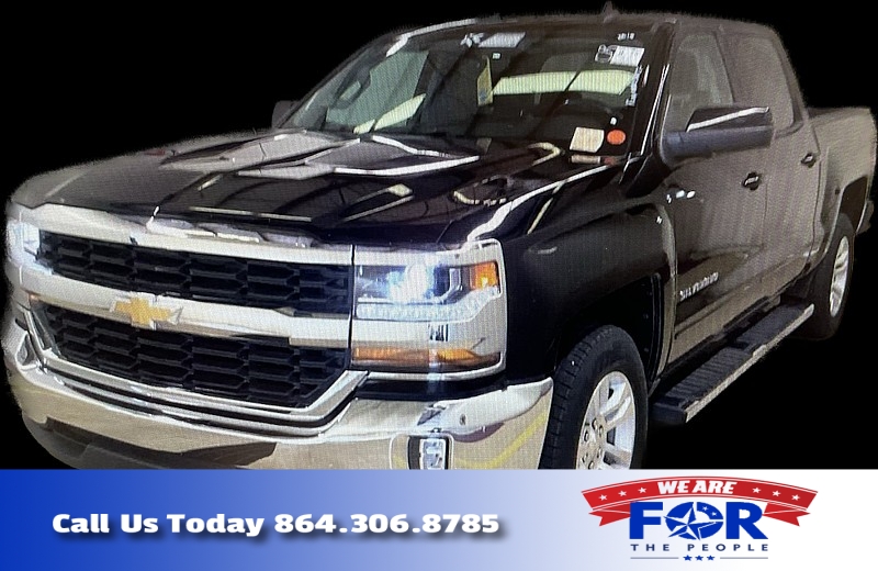 Used 2018  Chevrolet Silverado 1500 2WD Crew Cab LT at The Gilstrap Family Dealerships near Easley, SC