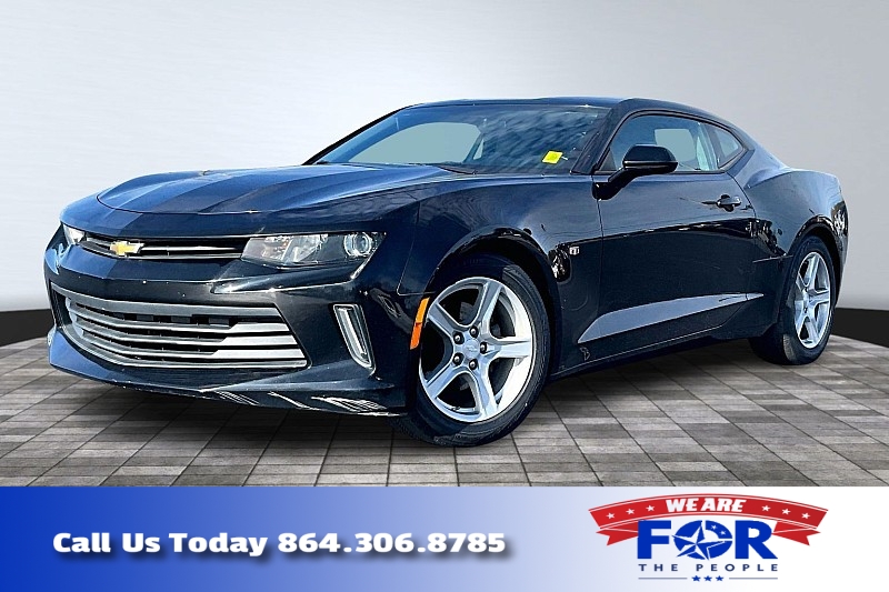 Used 2016  Chevrolet Camaro 2d Coupe LT1 V6 at The Gilstrap Family Dealerships near Easley&comma; SC