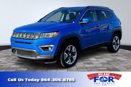  2021 Jeep Compass Limited 4x4 at The Gilstrap Family Dealerships near Easley, SC