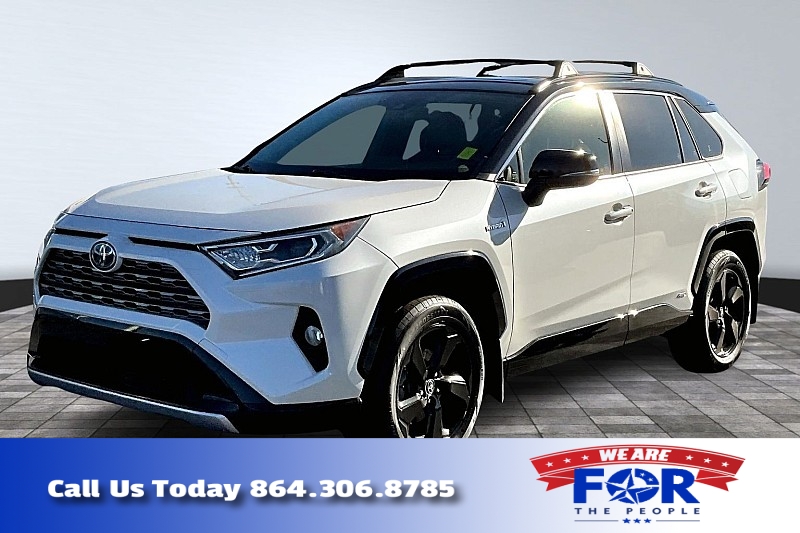 Used 2020  Toyota RAV4 Hybrid 4d SUV AWD XSE *Ltd Avail* at The Gilstrap Family Dealerships near Easley, SC