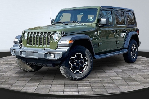Used 2021 Jeep Wrangler Unlimited Sport S 4x4 at Easley Truck Farm near Easley, SC