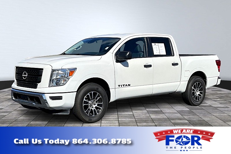 Used 2023  Nissan Titan 4x2 Crew Cab SV at The Gilstrap Family Dealerships near Easley&comma; SC