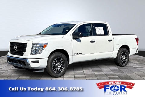 Used 2023 Nissan Titan 4x2 Crew Cab SV at Easley Mitsubishi near Easley, SC