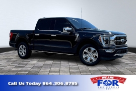 Used 2021  Ford F-150 2WD Platinum SuperCrew 5&period;5' Box at The Gilstrap Family Dealerships near Easley&comma; SC