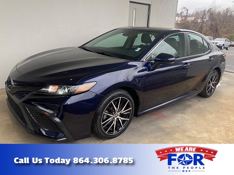 Used 2021  Toyota Camry SE Auto at The Gilstrap Family Dealerships near Easley, SC