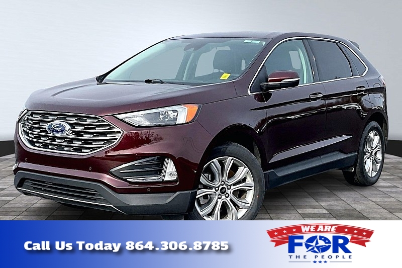 Used 2024  Ford Edge Titanium AWD at The Gilstrap Family Dealerships near Easley&comma; SC