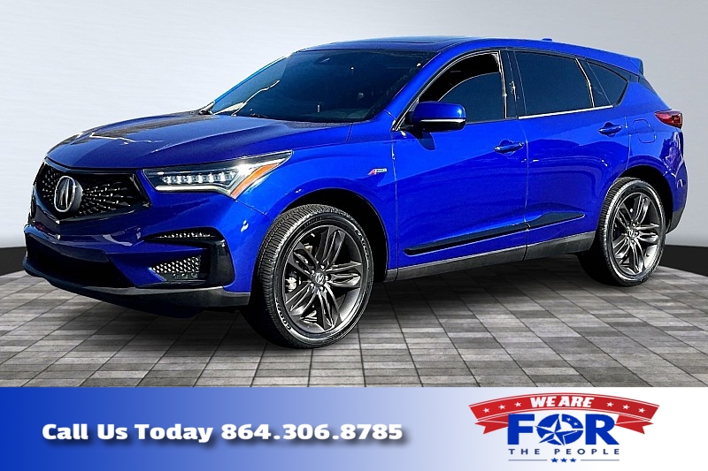 Used 2019  Acura RDX 4d SUV AWD A-Spec at The Gilstrap Family Dealerships near Easley, SC