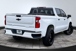 Used 2022  Chevrolet Silverado 1500 LTD 4WD Crew Cab 157" Custom at The Gilstrap Family Dealerships near Easley, SC