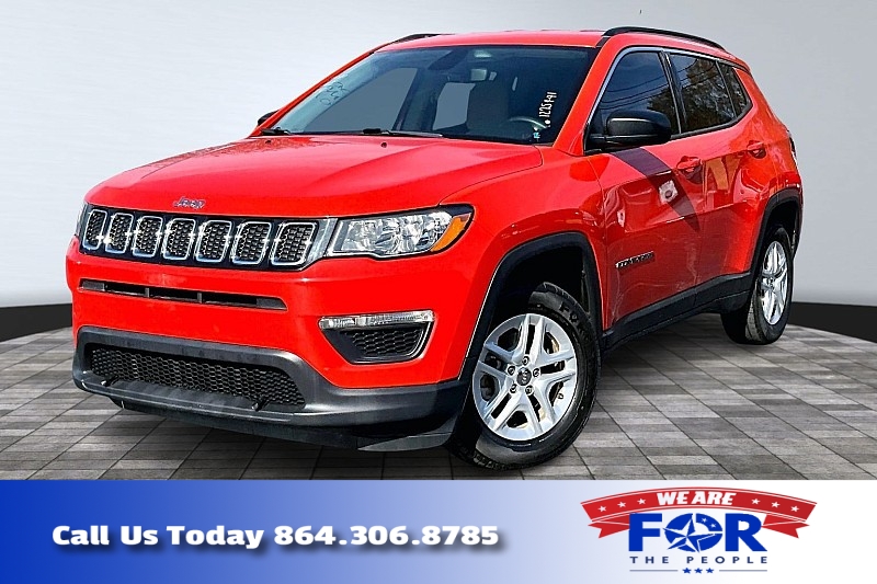 Used 2019  Jeep Compass 4d SUV FWD Sport at The Gilstrap Family Dealerships near Easley, SC