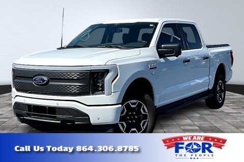 Used 2023 Ford F-150 Lightning XLT 4WD SuperCrew Standard at Easley Mitsubishi near Easley, SC