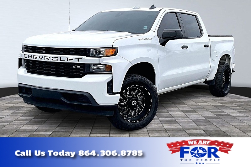 Used 2022  Chevrolet Silverado 1500 LTD 4WD Crew Cab 157" Custom at The Gilstrap Family Dealerships near Easley, SC