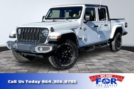 Used 2021  Jeep Gladiator Sport 4x4 at The Gilstrap Family Dealerships near Easley&comma; SC