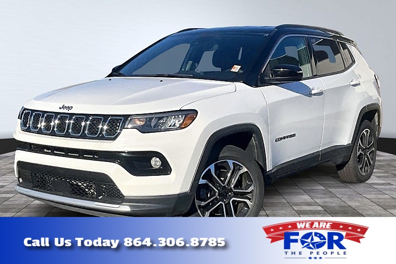 Used 2024  Jeep Compass Limited 4x4 at The Gilstrap Family Dealerships near Easley&comma; SC