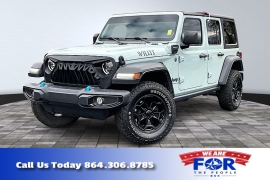 Used 2023  Jeep Wrangler 4xe 4x4 at The Gilstrap Family Dealerships near Easley&comma; SC