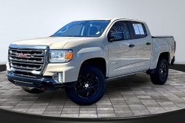 Used 2022  GMC Canyon 4WD Crew Cab 128" AT4 w&sol;Leather at The Truck Farm near Easley&comma; SC