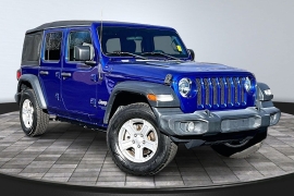 Used 2020  Jeep Wrangler Unlimited 4d SUV 4WD Sport S at The Gilstrap Family Dealerships near Easley&comma; SC