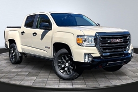 Used 2022  GMC Canyon 4WD Crew Cab 128" AT4 w&sol;Leather at The Truck Farm near Easley&comma; SC