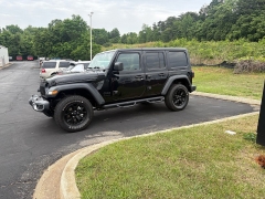 Used 2020  Jeep Wrangler Unlimited 4d SUV 4WD Willys at The Truck Farm near Easley&comma; SC