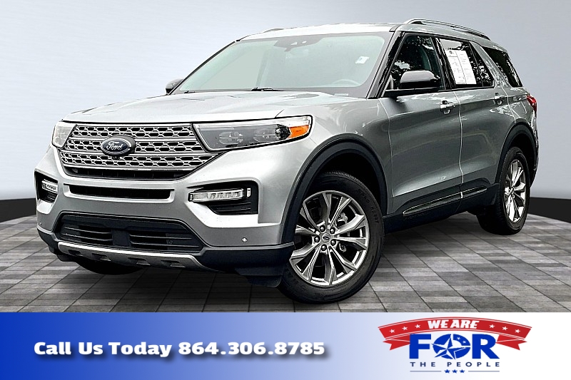 Used 2023  Ford Explorer Limited 4WD at The Gilstrap Family Dealerships near Easley, SC