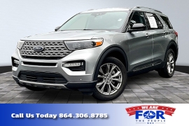Used 2023  Ford Explorer Limited 4WD at The Gilstrap Family Dealerships near Easley, SC