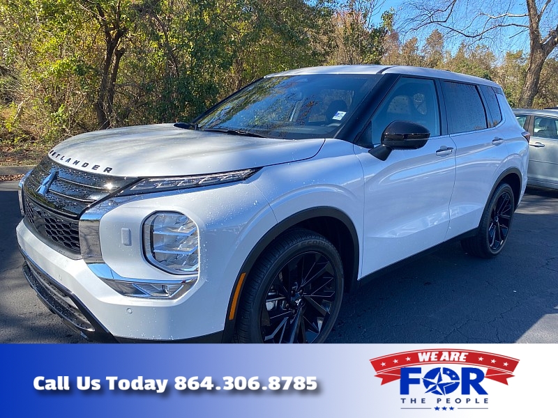 New 2024  Mitsubishi Outlander SE Black Edition w/Pano Roof S-AWC at The Gilstrap Family Dealerships near Easley, SC